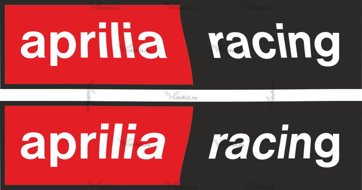 Наклейки Aprilia RACING-BLACK