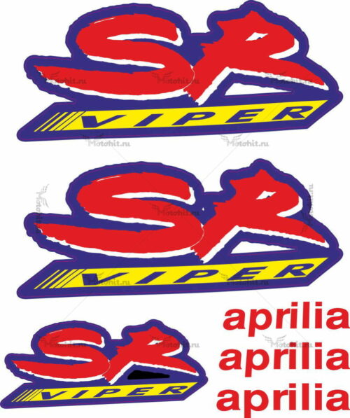 Комплект наклеек Aprilia SR-VIPER