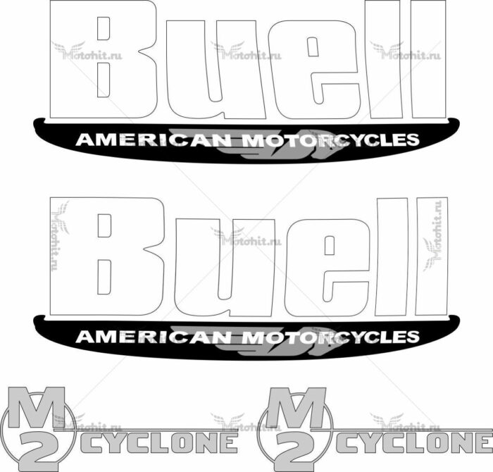 Наклейка BUELL M2-CYCLONE-MK2 1997-2000