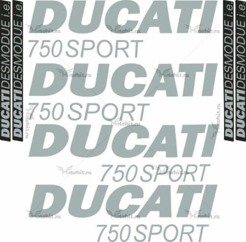 Комплект наклеек DUCATI-750 2001 SPORT
