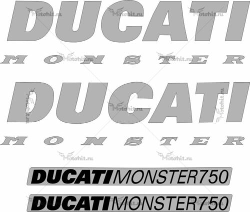 Комплект наклеек DUCATI-750 MONSTER