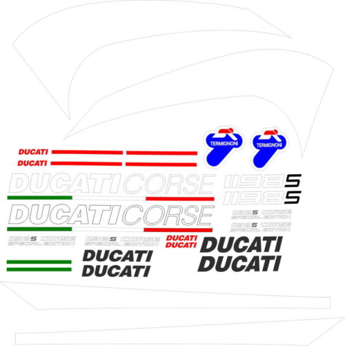 Комплект наклеек DUCATI 1198-S ~2007 SPECIAL-EDITION