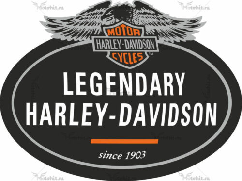 Наклейка HARLEY DAVIDSON LEGENDARY-HARLEY