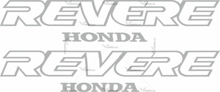 Наклейка Honda REVERE