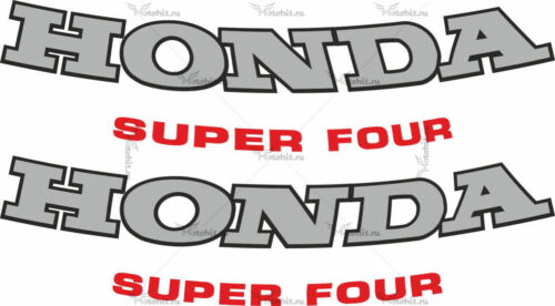 Наклейка Honda SUPER4