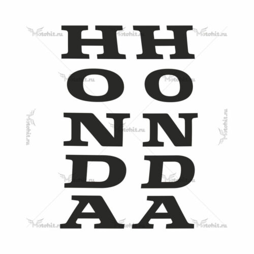 Наклейка Honda VERTICAL