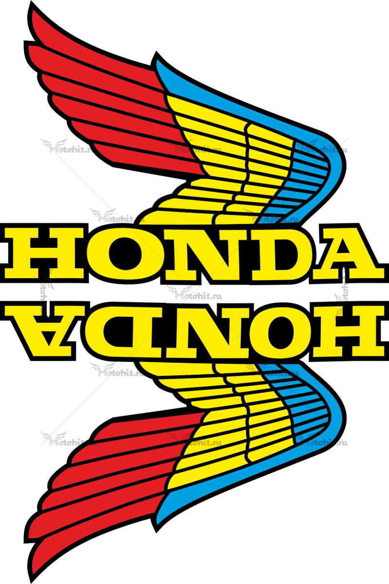 Комплект наклеек Honda WINGS-02
