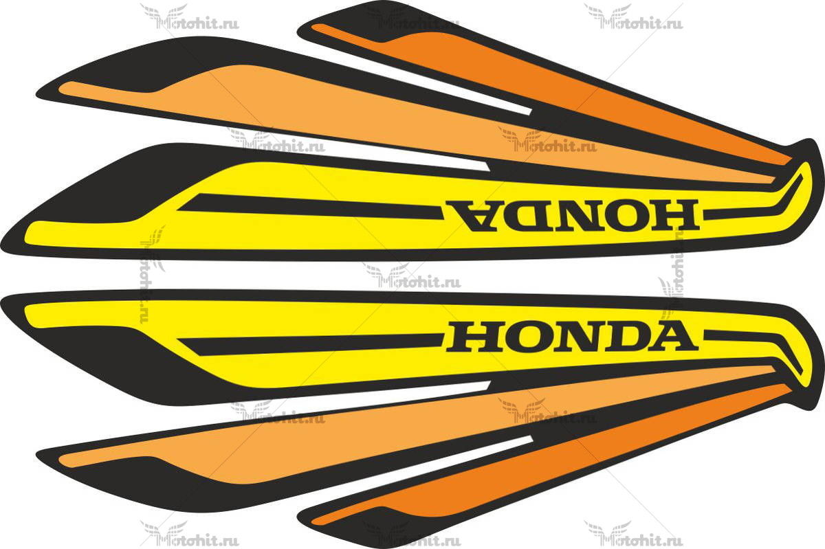 Комплект наклеек Honda WINGS-04