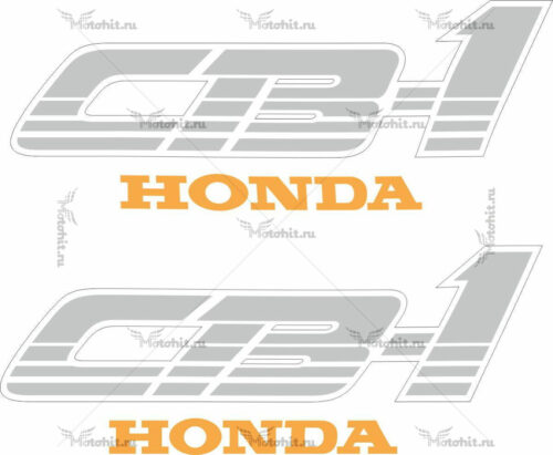 Комплект наклеек Honda CB-1 1989-1991 SILVER