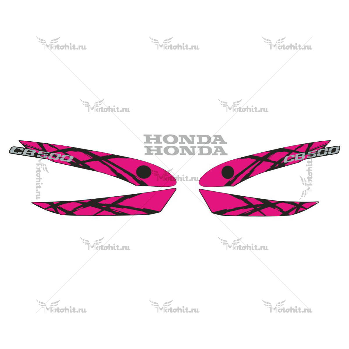 Комплект наклеек Honda CB-500 1994-1995 PINK