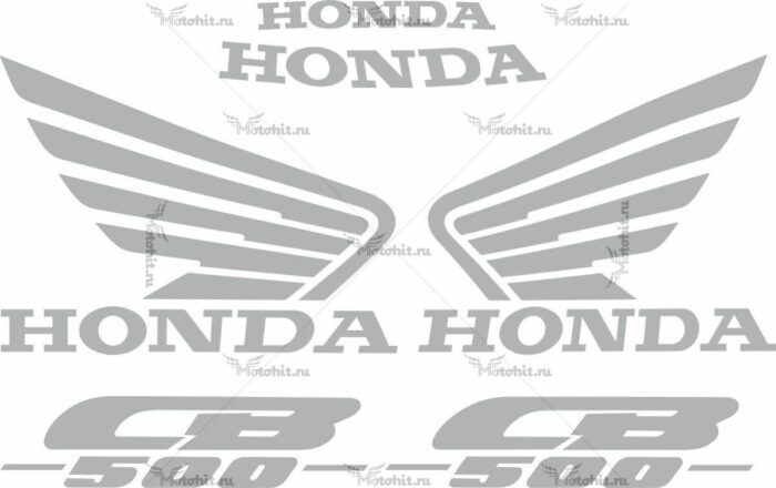 Комплект наклеек Honda CB-500-S 1997-2003