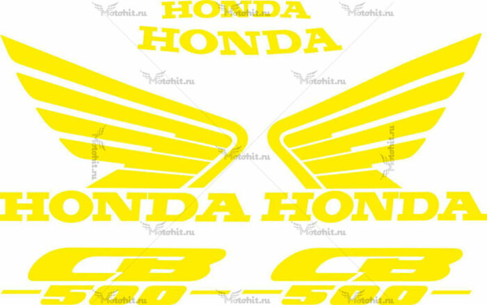 Комплект наклеек Honda CB-500-Е 1993-2003