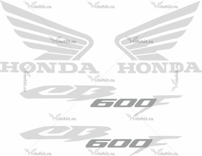 Комплект наклеек Honda CB-600-F 1999