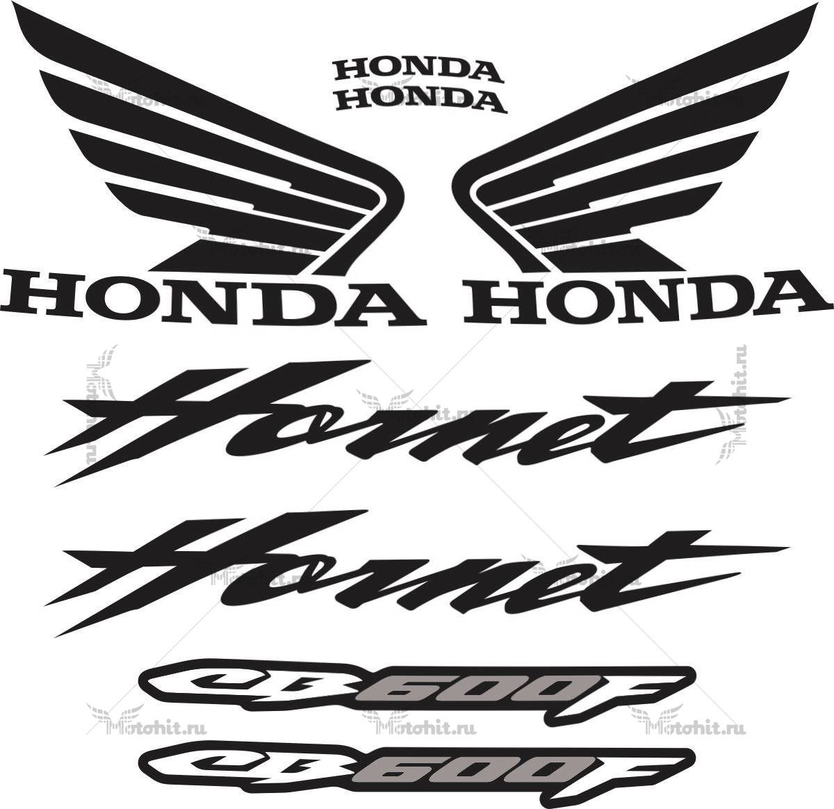 Комплект наклеек Honda CB-600-F HORNET 2007