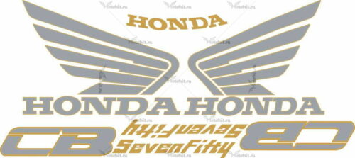 Комплект наклеек Honda CB-SEVEN-FIFTY 2000