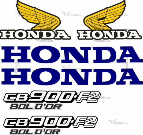 Комплект наклеек Honda CB-900-F2 1978