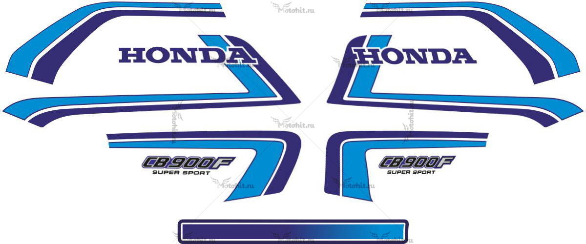Комплект наклеек Honda CB-900-F 1980+