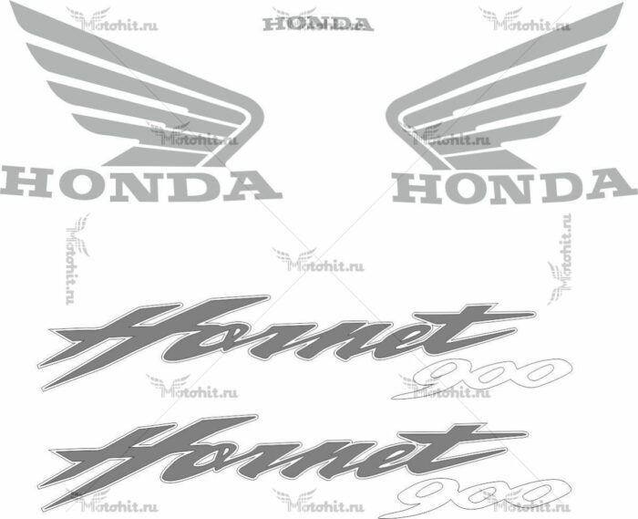Комплект наклеек Honda CB-900 HORNET 2004+