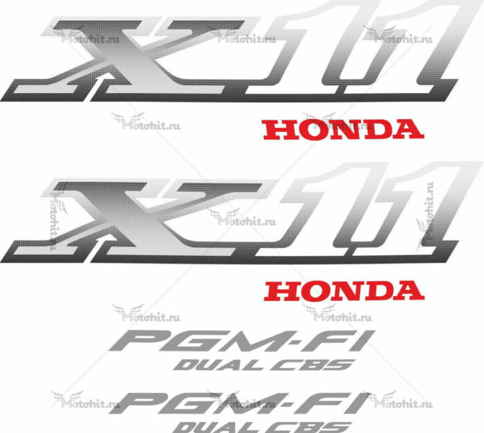 Комплект наклеек Honda CB-1100-SF-X11 2000-2003