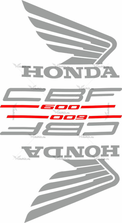 Комплект наклеек Honda CB-600-F 2004+