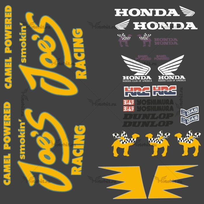 Комплект наклеек Honda CBR-400-F CAMEL