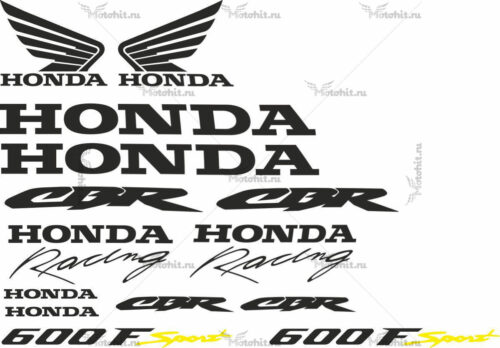 Комплект наклеек Honda CBR-600-F SPORT