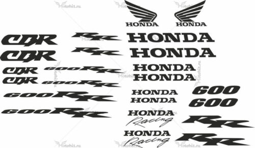 Комплект наклеек Honda CBR-600-F2-2