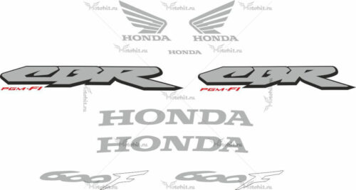 Комплект наклеек Honda CBR-600-F4I 2001-2006 FOR-DARK