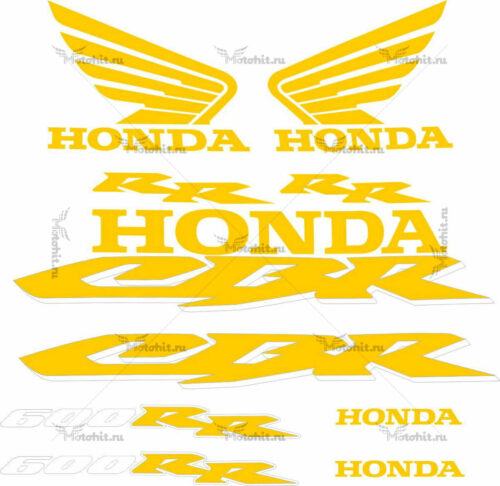 Комплект наклеек Honda CBR-600-RR 2005-2006 DORADA