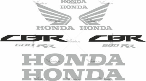 Комплект наклеек Honda CBR-600-RR 2011-2012 BLACK