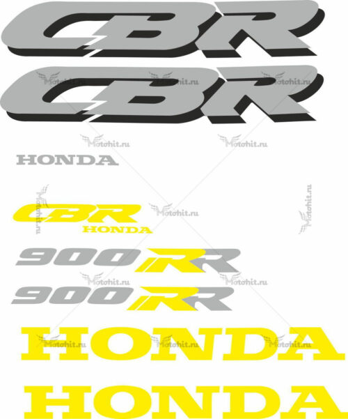 Комплект наклеек Honda CBR-900-RR 1994
