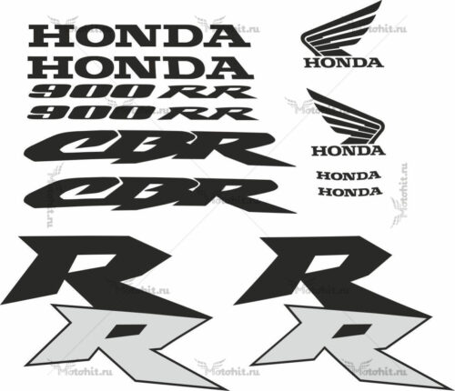 Комплект наклеек Honda CBR-900-RR 1998