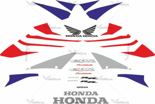 Комплект наклеек Honda CBR-1000-RR 2004-2005 FOR-RED