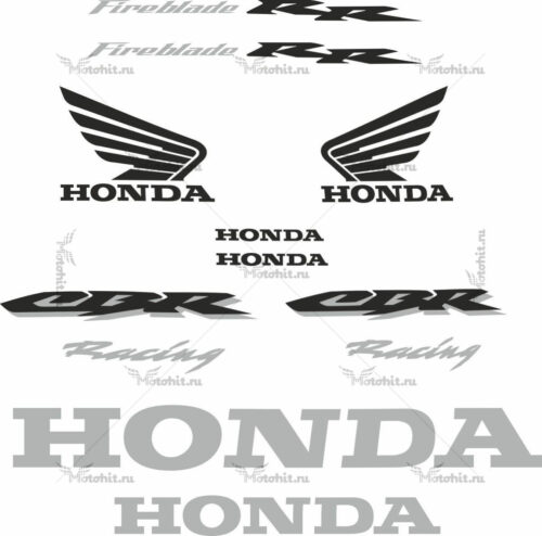 Комплект наклеек Honda CBR-1000-RR 2004-2005 LIGHT