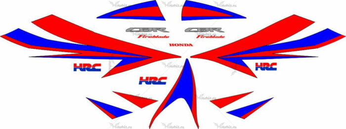 Комплект наклеек Honda CBR-1000-RR 2004 HRC