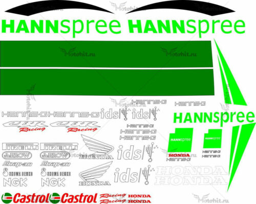 Комплект наклеек Honda CBR-1000-RR 2006 HANSPREE