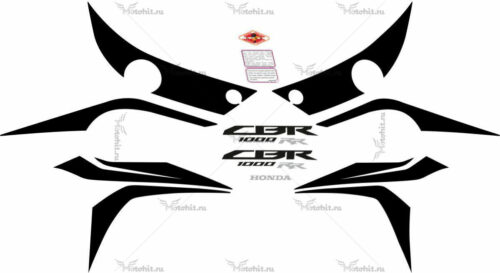 Комплект наклеек Honda CBR-1000-RR 2008-2009 FOR-RED
