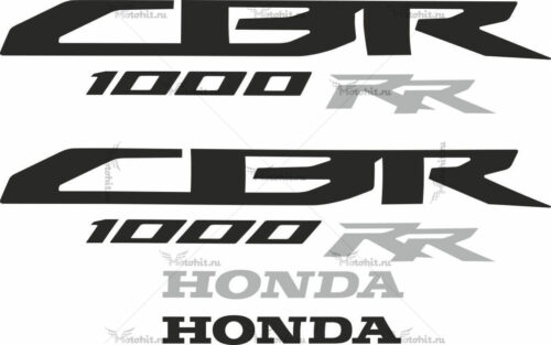 Комплект наклеек Honda CBR-1000-RR 2008-2009 LOGOS