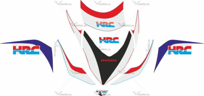 Комплект наклеек Honda CBR-1000-RR 2009 HRC-PART