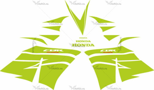 Комплект наклеек Honda CBR-1000-RR 2012-2015 GREEN