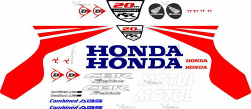 Комплект наклеек Honda CBR-1000-RR TT-LEGENDS