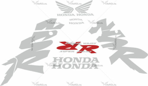 Комплект наклеек Honda NSR-125-R 1999-2000