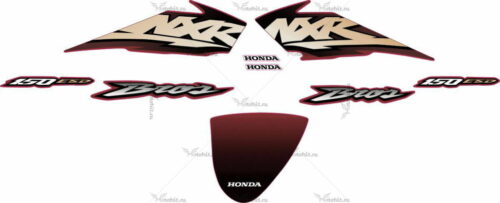 Комплект наклеек Honda NXR-150 2004