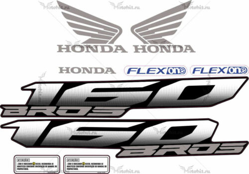 Комплект наклеек Honda NXR-160 2003-2014 BROS