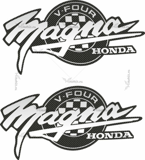 Комплект наклеек Honda VF-750 1994-1995 V-30 MAGNA-CARBONSILVER