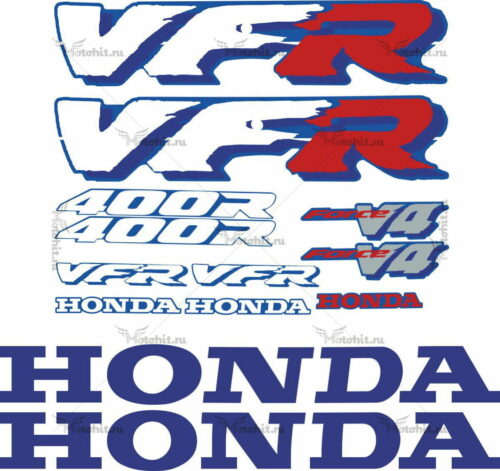 Комплект наклеек Honda VFR-400-R 1990-1998
