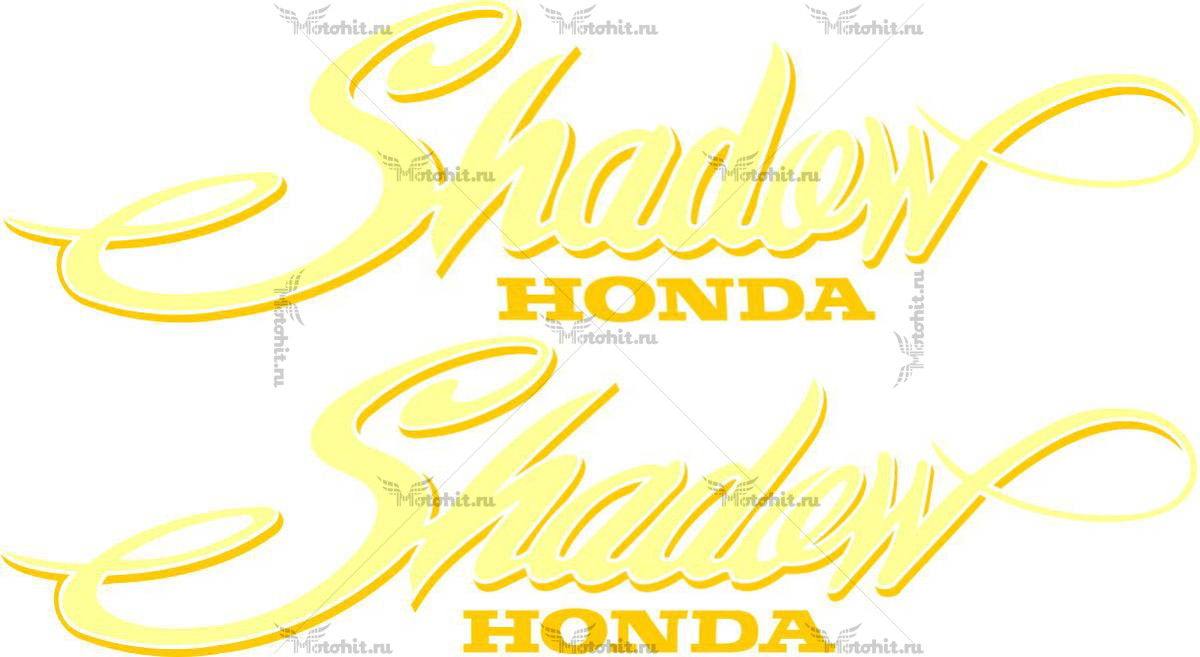Комплект наклеек Honda SHADOW