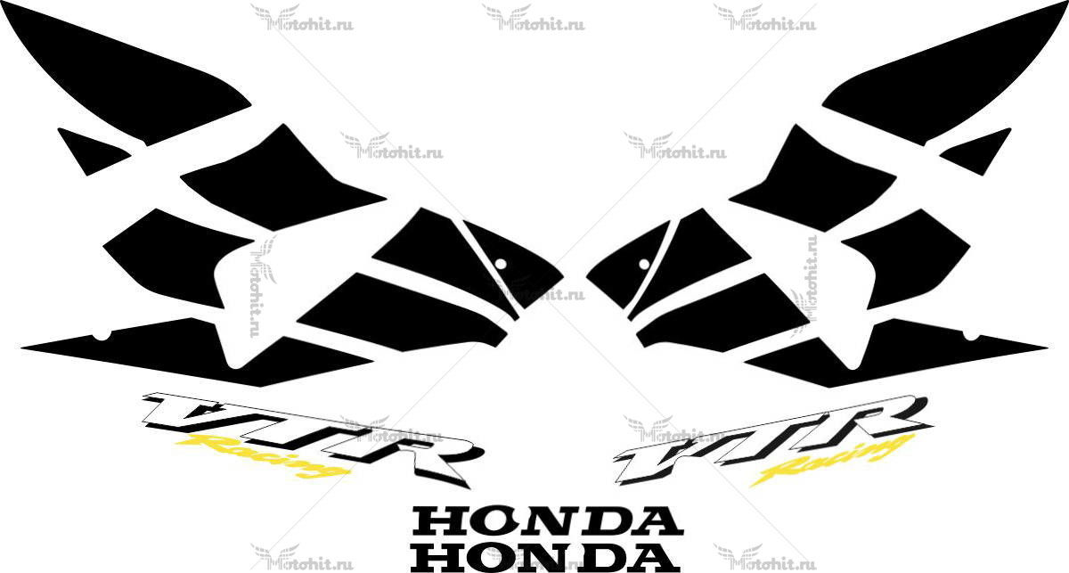 Комплект наклеек Honda VTR-1000 2000-2001 RC51-SP1