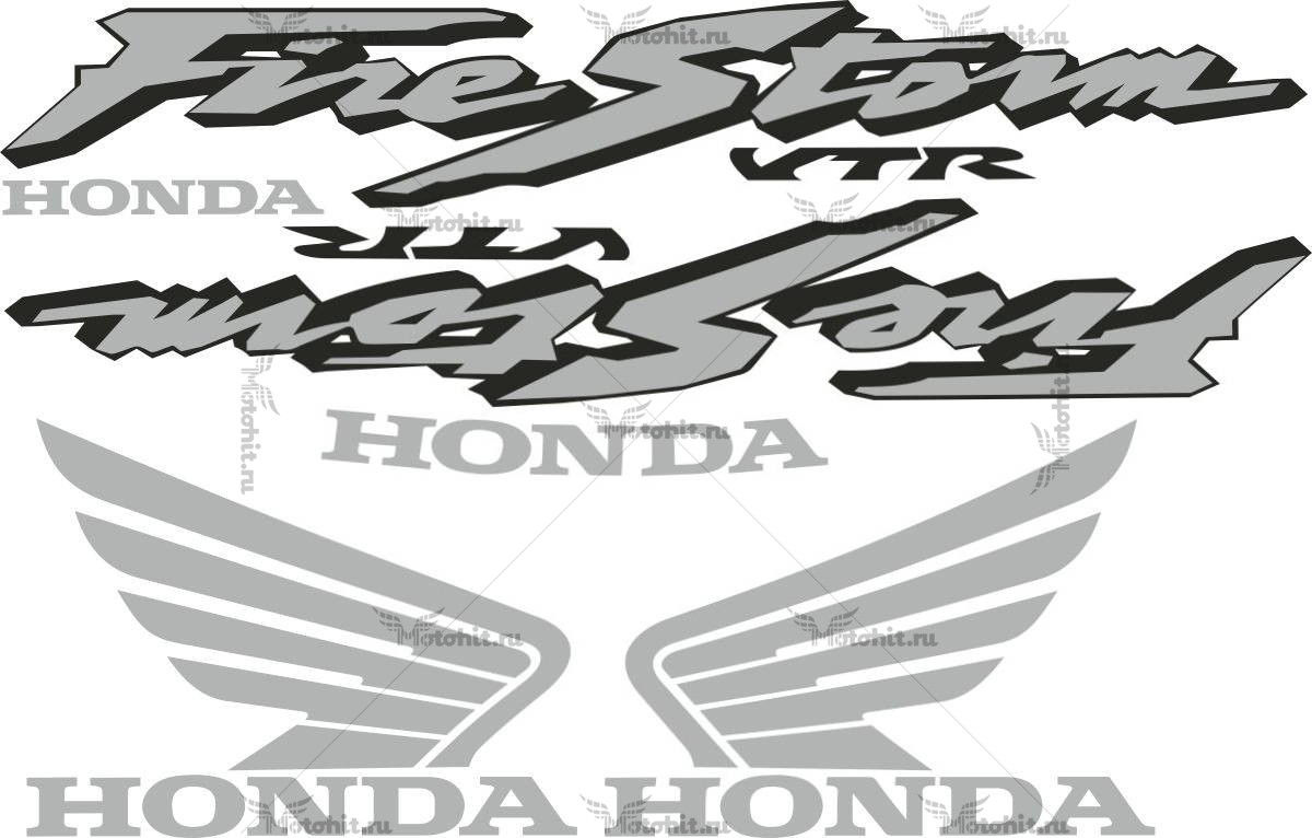 Комплект наклеек Honda VTR-1000-F 2003 FIRESTORM