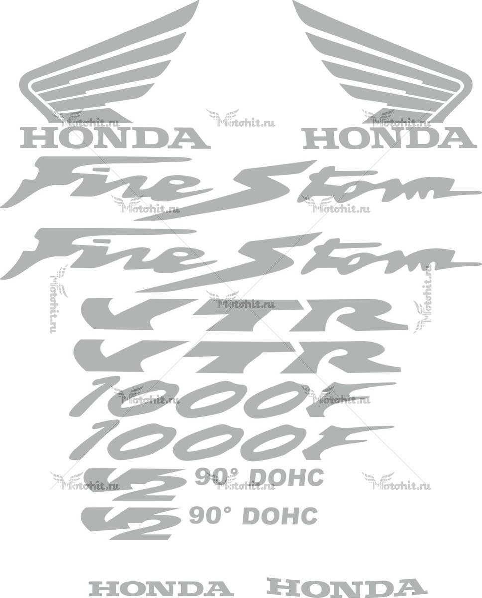 Комплект наклеек Honda VTR-1000-F FIRESTORM